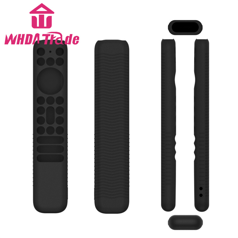 Remote Protective Case Cover Silicone Protective Controller Sleeve Skin With Lanyard  Compatible For TCL RC902V FMR1 RC