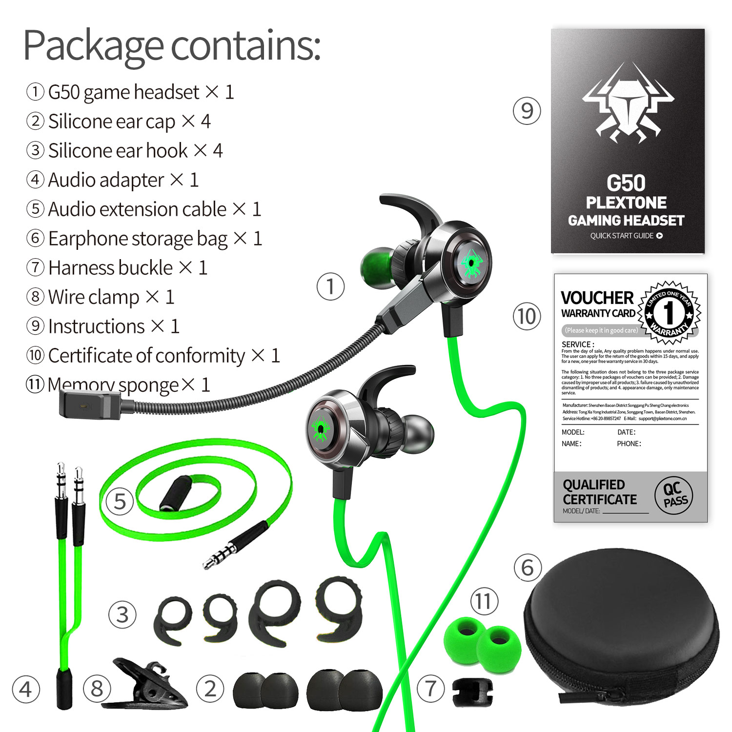 Noise Cancelling Plextone G50 Price Plextone G50 Mark II Gaming In