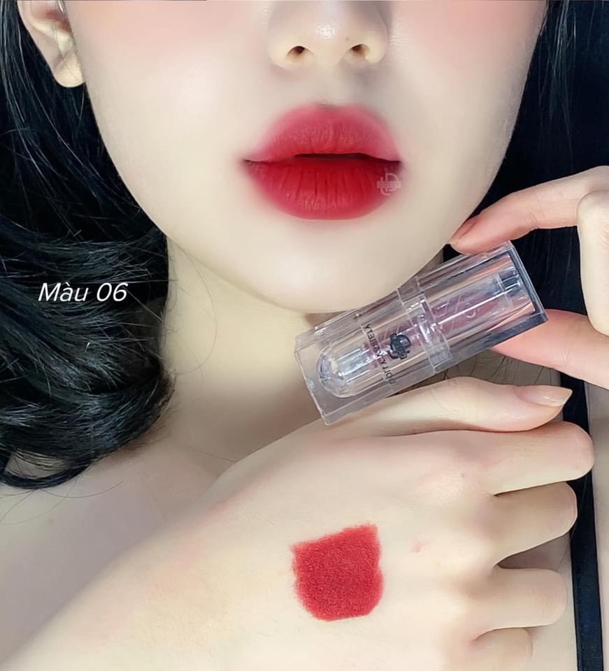 Son thỏi lì siêu mịn môi DOLLY VARIETY [Màu Đỏ đô]