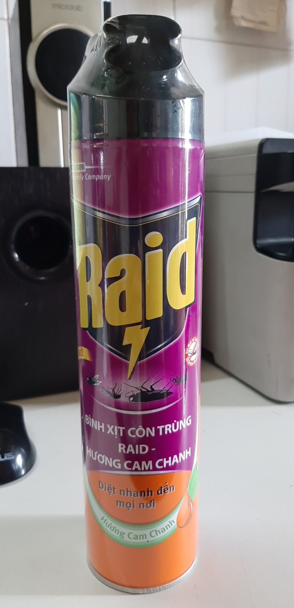 Bình Xịt Muỗi RAID 600ml (3 Mùi)