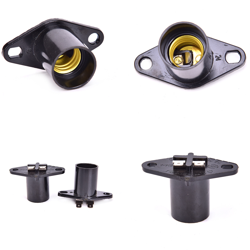 godessing 1Pc 250V 2A Microwave Oven Lamp Holder E14 Base Microwave Oven Accessories