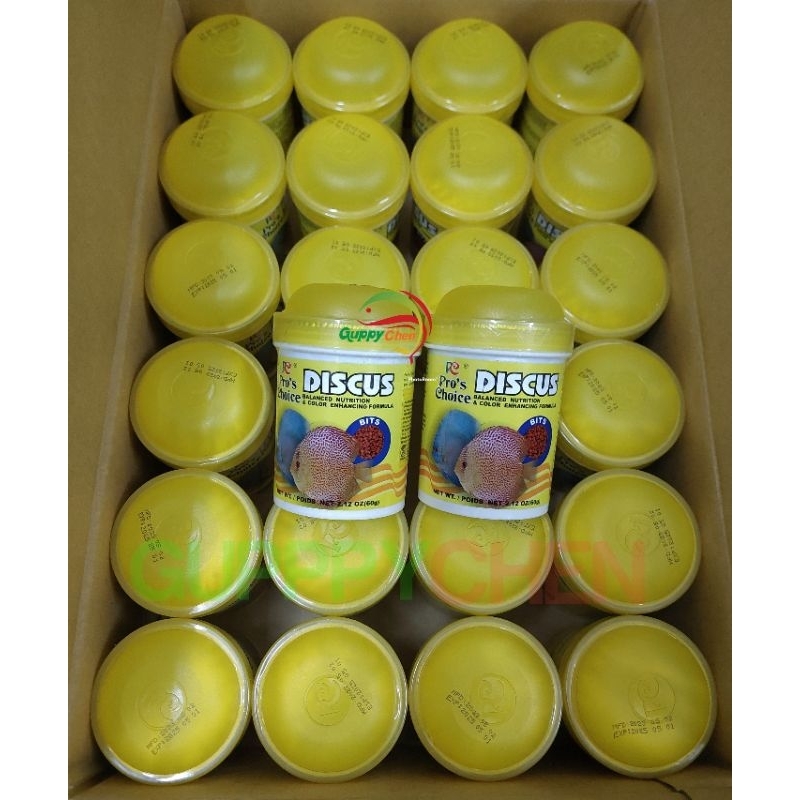 Thức Ăn Cá Dĩa Dạng Hạt - DISCUS Pro's Choice Giúp Lên Màu Tốt