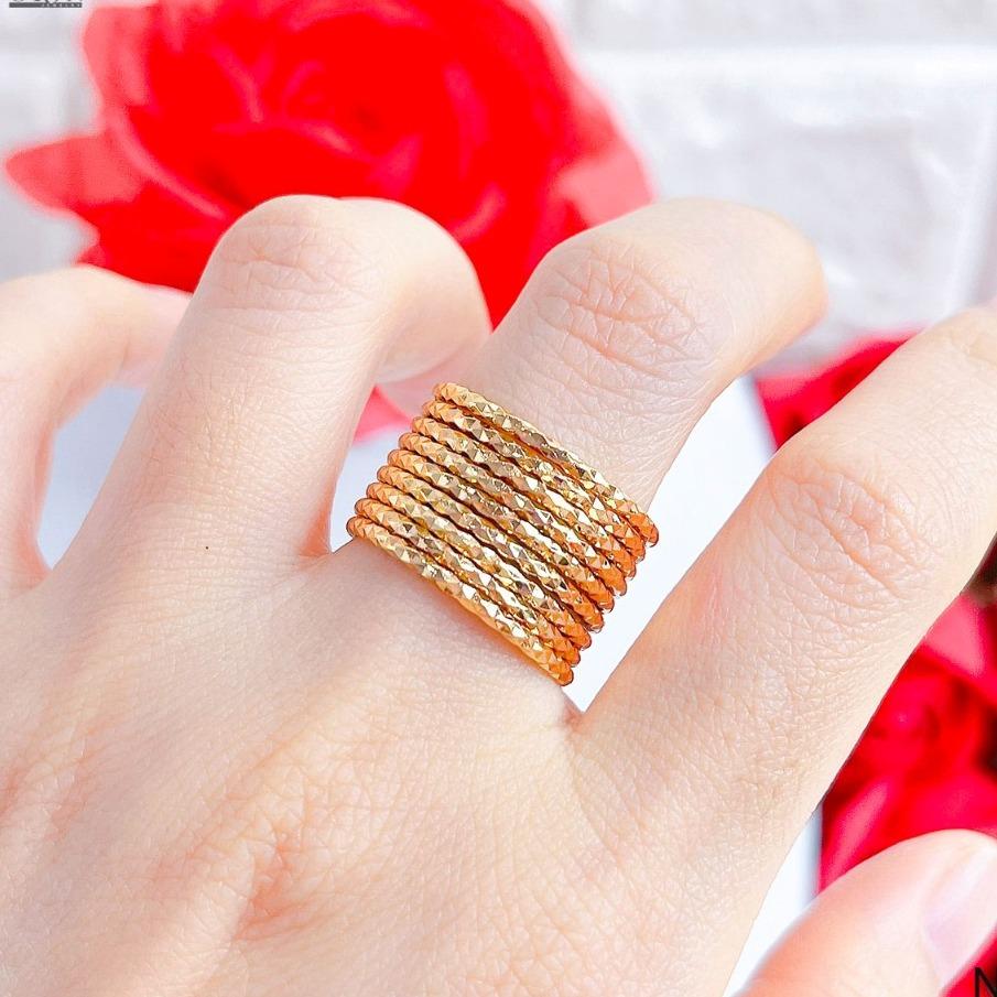 Nhẫn nữ ximen 9 chiếc thiết kế cao cấp, sang trọng