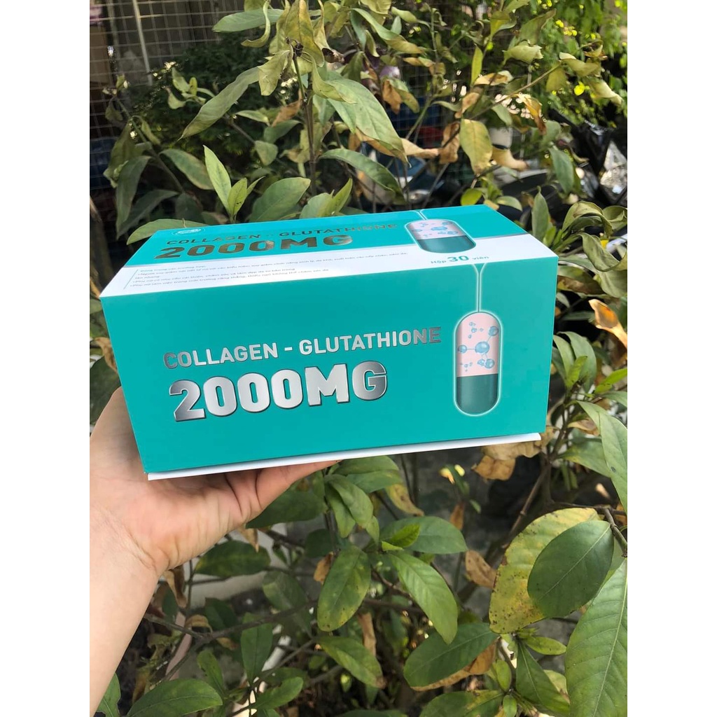 Viên uống trắng da làm mờ nám GLUTATHIONE 2000mg