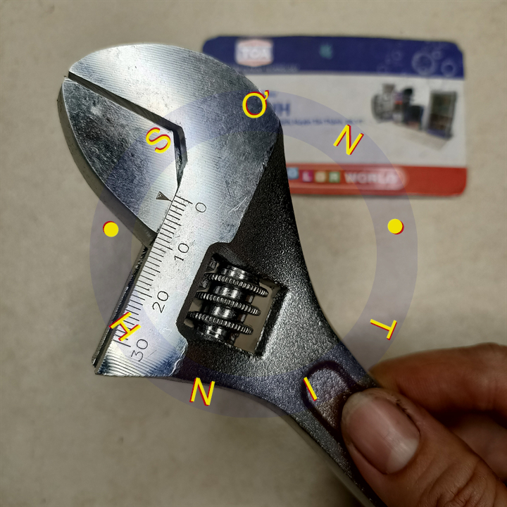 MỎ LẾT CÁN TRƠN 250mm (10") - 15003 tolsen