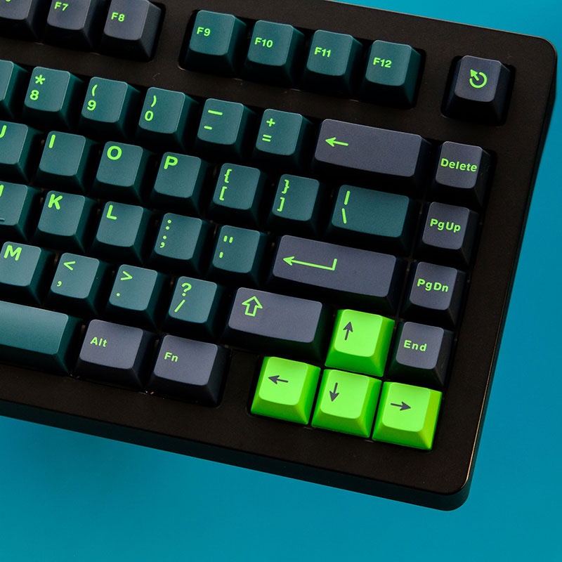 【253keys】GMK Wavez keycaps Cherry Profile DOUBLE SHOT ABS FONT for MX Switch Mechanical Keyboard