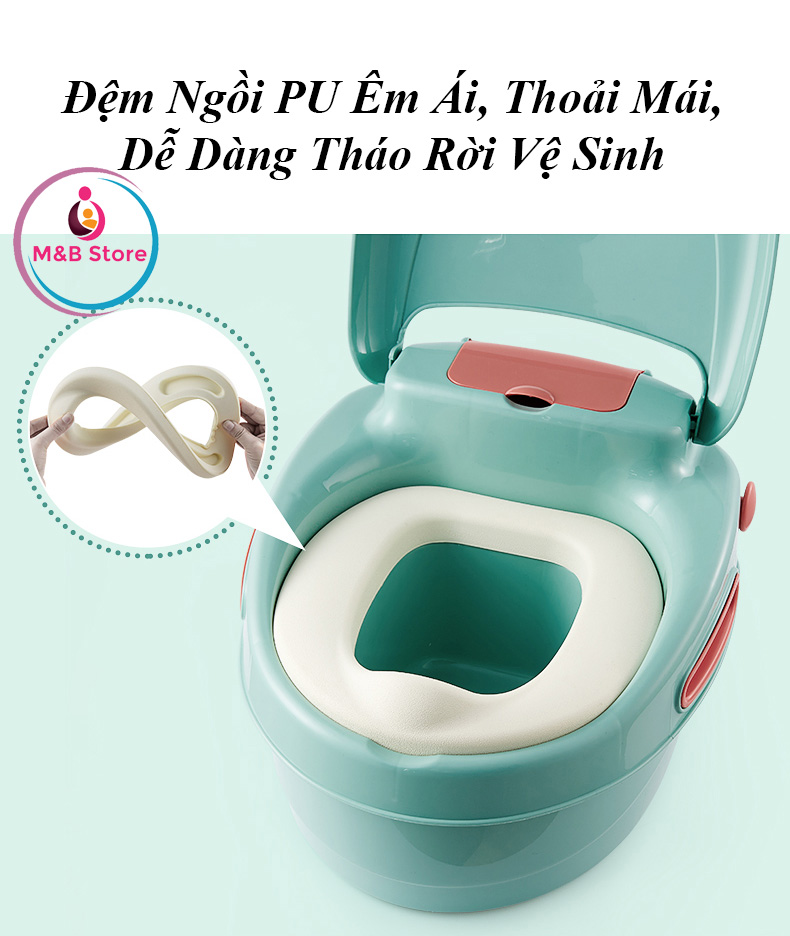 Bô Vệ Sinh Cho Bé 2 Chức Năng - KUB