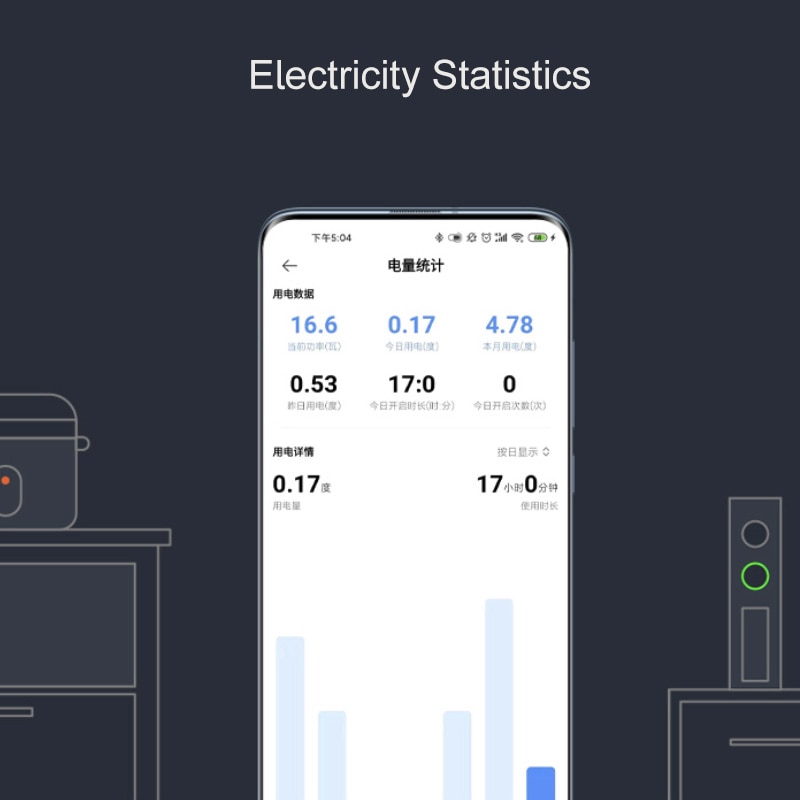 Xiaomi Mijia ổ cắm chìm ở tường thông minh không dây ổ cắm trên tường tường chuyển đổi Bluetooth lưới kết nối ổ cắm làm việc cho Mijia mi ứng dụng nhà