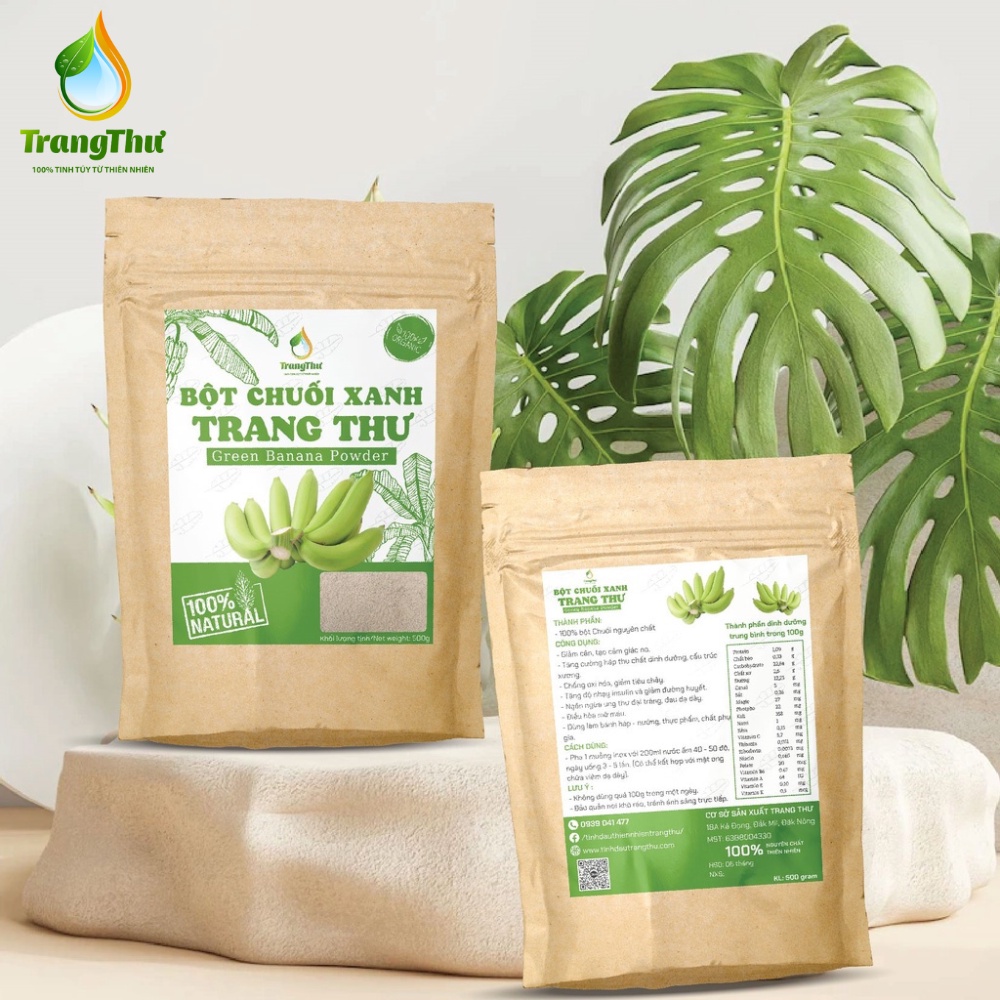 Bột Chuối Xanh nguyên chất 100% 1KG
