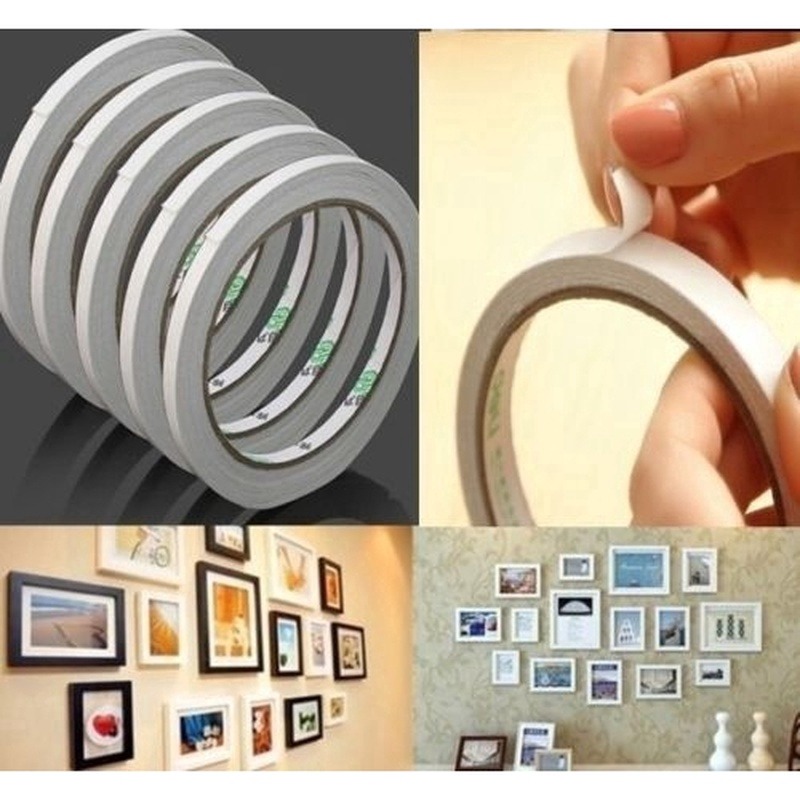 Cuộn Băng Keo Hai Mặt Siêu Mỏng 6mm