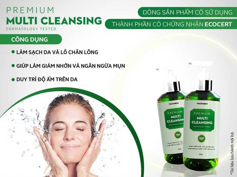 Sữa rửa mặt premium multi cleansing 250g