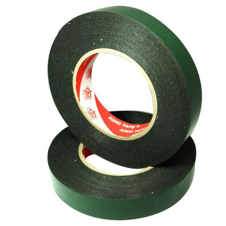 Keo 2 mặt xốp xanh đen [HÀNG LOẠI 1] dán siêu dính