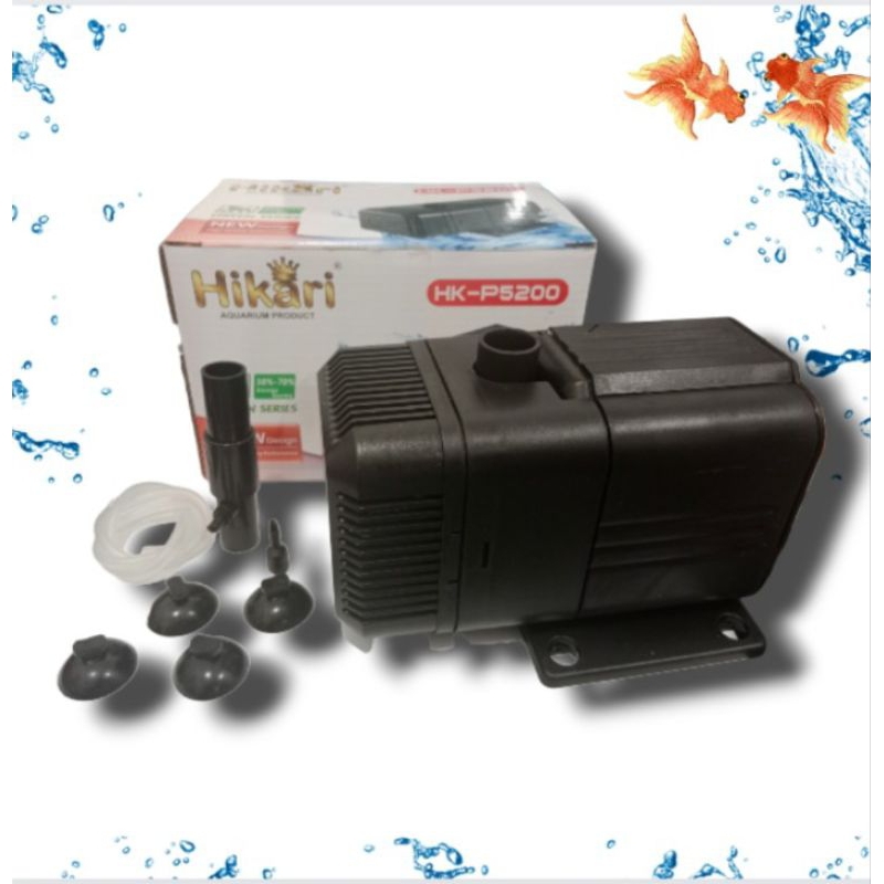 Pompa Kolam Air Mancur Hidroponik HIKARI HK P 5200