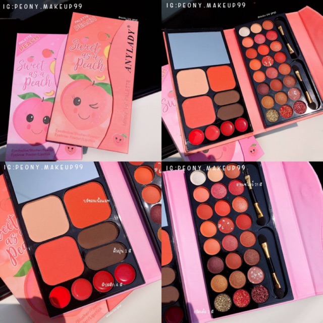 Bảng phấn bóp ANYLADY PEACH