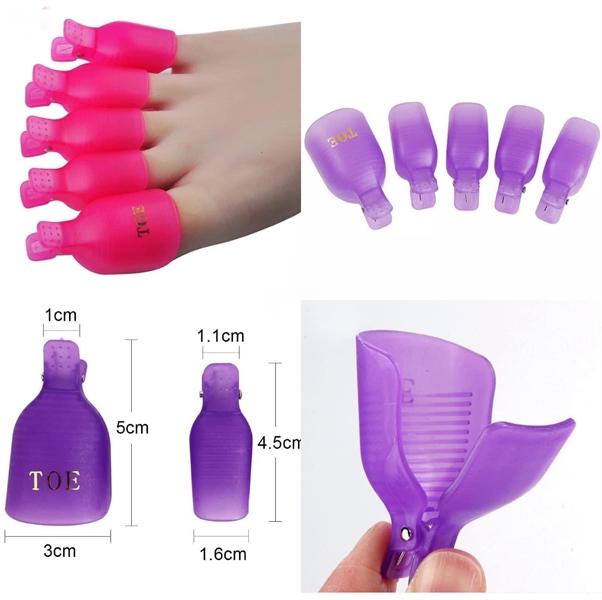 Kẹp ủ chân kẹp tháo gel tháo bột