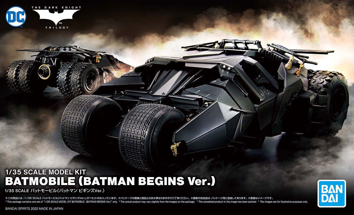 [7-11/12 VOUCHER 8%]Mô Hình Bandai 1/35 Batmobile (Batman Begins Ver) - DC Universe [MKB]