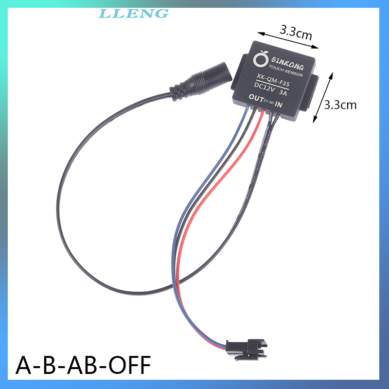 LLENG 1pc Bathroom Mirror Switch Touch Switch Sensor For LED Light Mirror Headlight