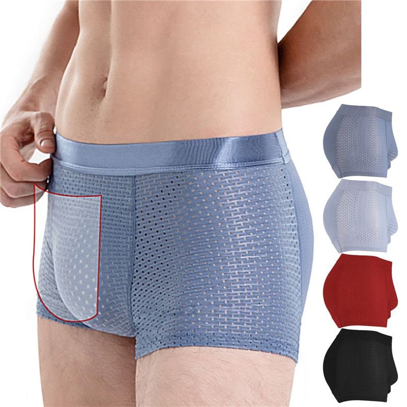 Men's Butt Lift Briefs Men's Fake Butt Underwear Butt Pad Butt