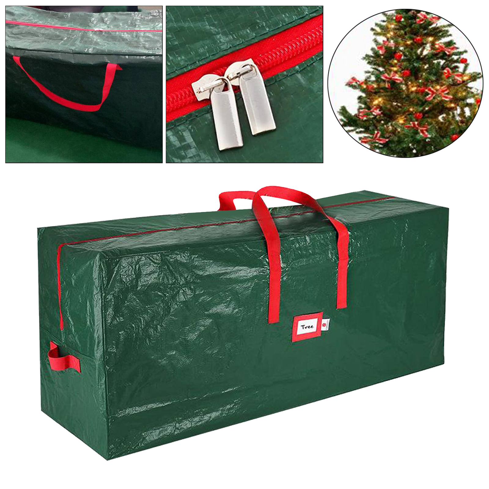 Hisiya Heavy Duty Christmas Tree Storage Bag Tree Container Dustproof