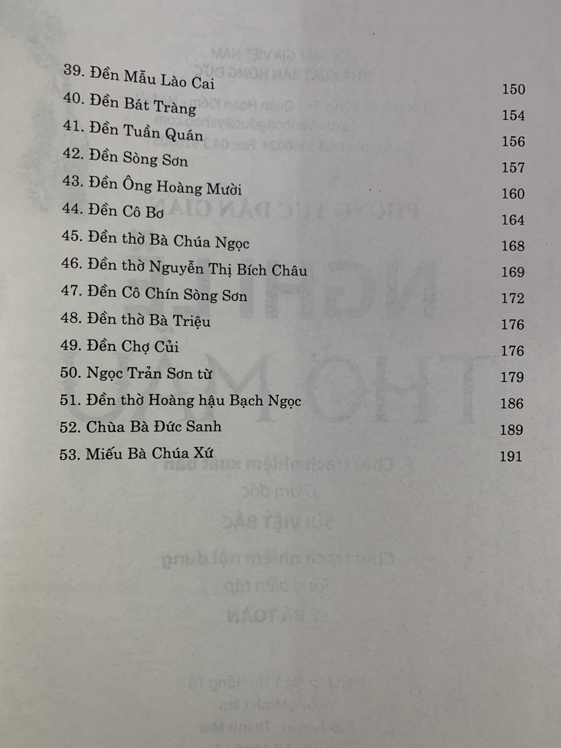 Phong Tục Dân Gian - Nghi Lễ Thờ Mẫu