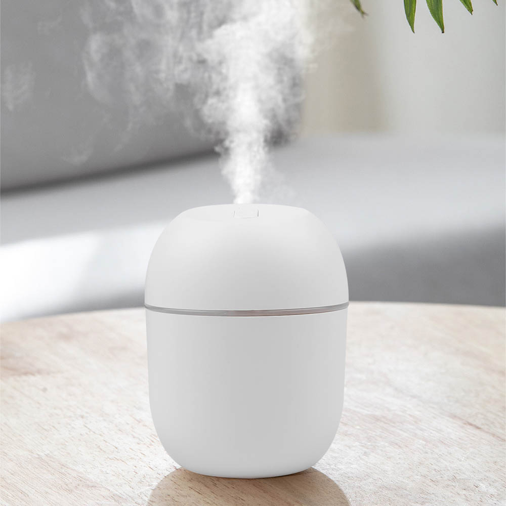 Máy Làm Ẩm Không Khí Siêu Âm Mini Cho Xe Hơi Máy Lọc 220Ml Kèm Đèn LED Đèn Ngủ Máy Khuếch Tán Tinh Dầu