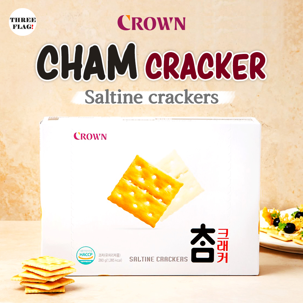 Crown Saltine Crackers Cham Crackers 280g Lazada Singapore