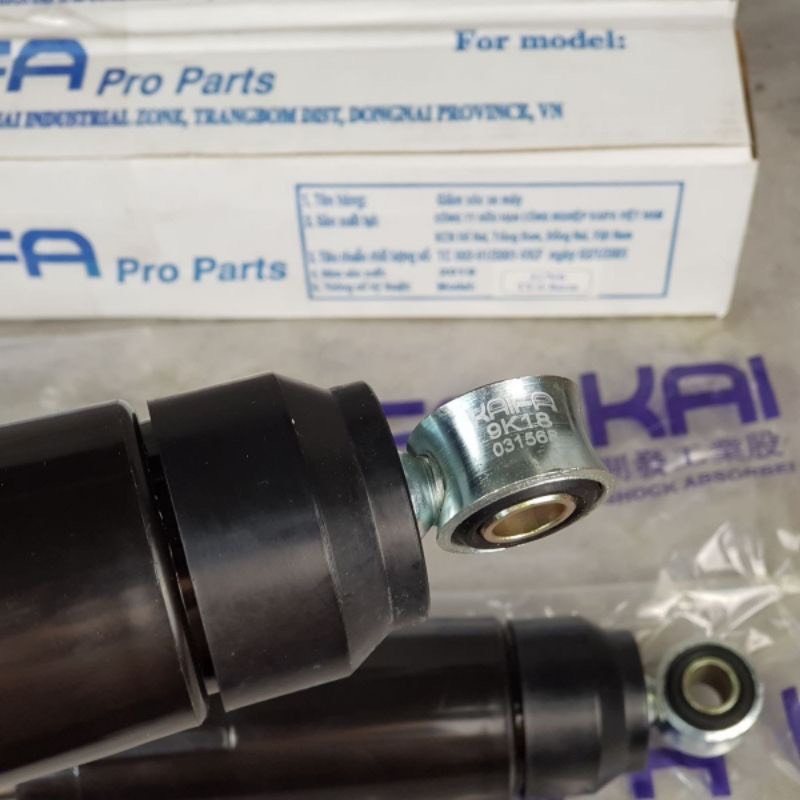 Cặp Phuộc sau xe Future 1 ( Fu1) hiệu Kaifa