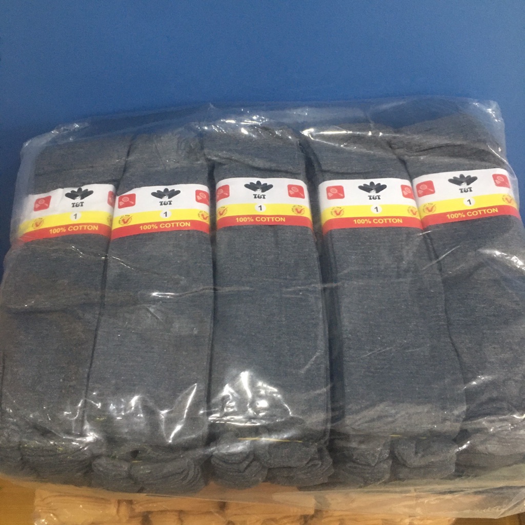 Combo 10 đôi - Vớ cotton mịn dày loại A combo 10 đôi