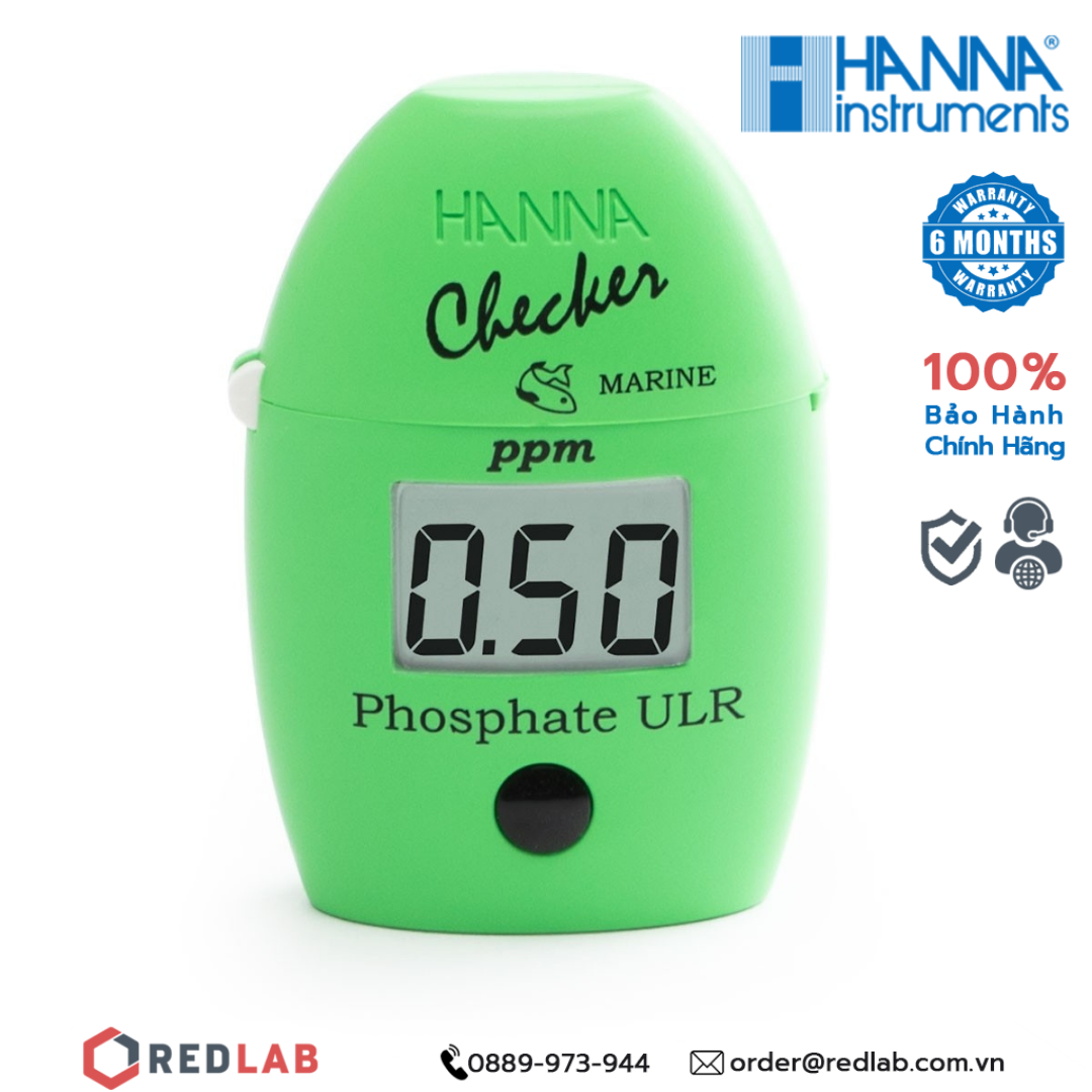Máy đo photphat thang thấp trong nước mặn hanna hi774 , có vat