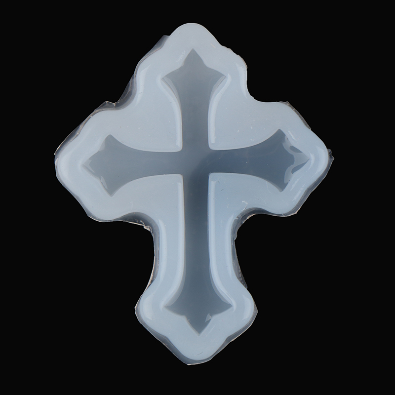 Cross Silicone Resin Mold For Jewelry Making Casting Mould Craft DIY Tools