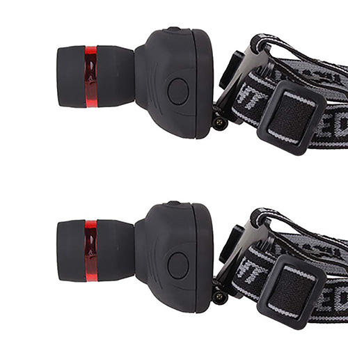 NGOÀI TRỜI 3W Đèn Pin Đèn pha LED Đèn gắn đầu có thể phóng to thu nhỏ Đèn pin đội đầu ánh sáng đèn