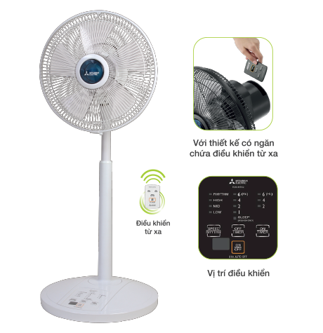 Stand Fan Mitsubishi R30-HRA