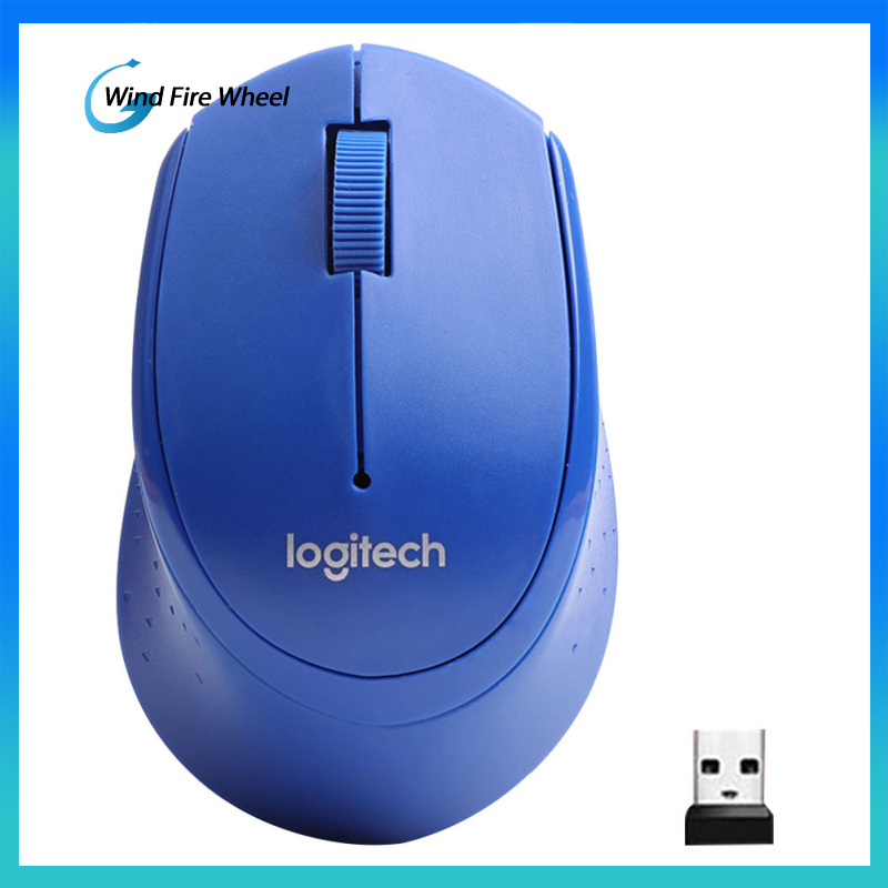 Logitech M330 Silent Wireless Mouse Optical Navigation Quiet Mice Computer Controller