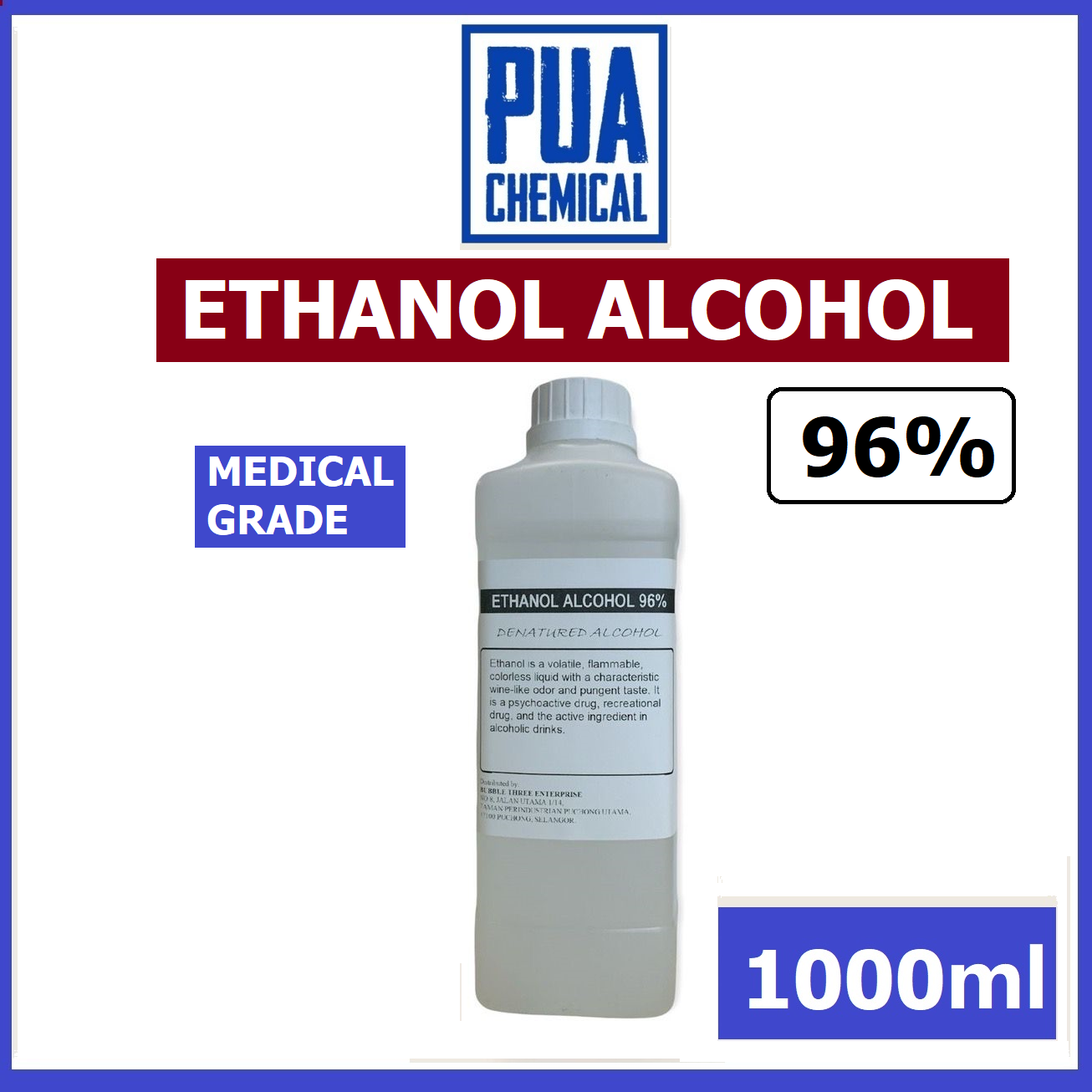 Ethyl Alcohol 96º 1000ml