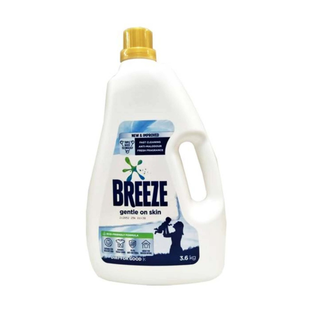 Breeze Liquid Detergent 3.6kg Fragrance of Comfort / Power Clean