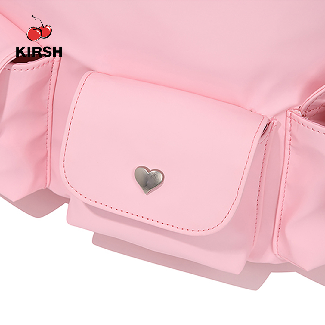 [ KIRSH ]★24SS★韓国人気★RIBBON POINT MINI BACKPACK KIRSH ]☆24SS☆韓国人気☆RIBBON POINT MINI BACKPACK
