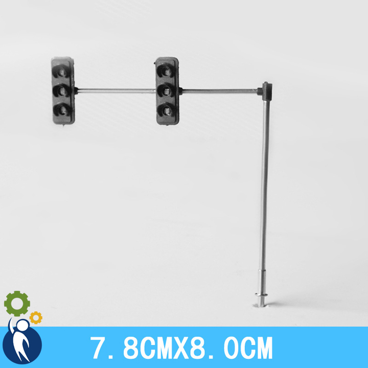 Đèn giao thông mr887 tỉ lệ 1:100, mô hình trang trí tiểu cảnh sa bàn