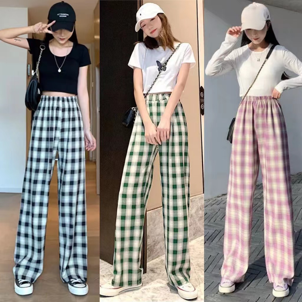 I Saw It First Check Print Belted Wide Leg Trousers | SportsDirect.com  Ireland