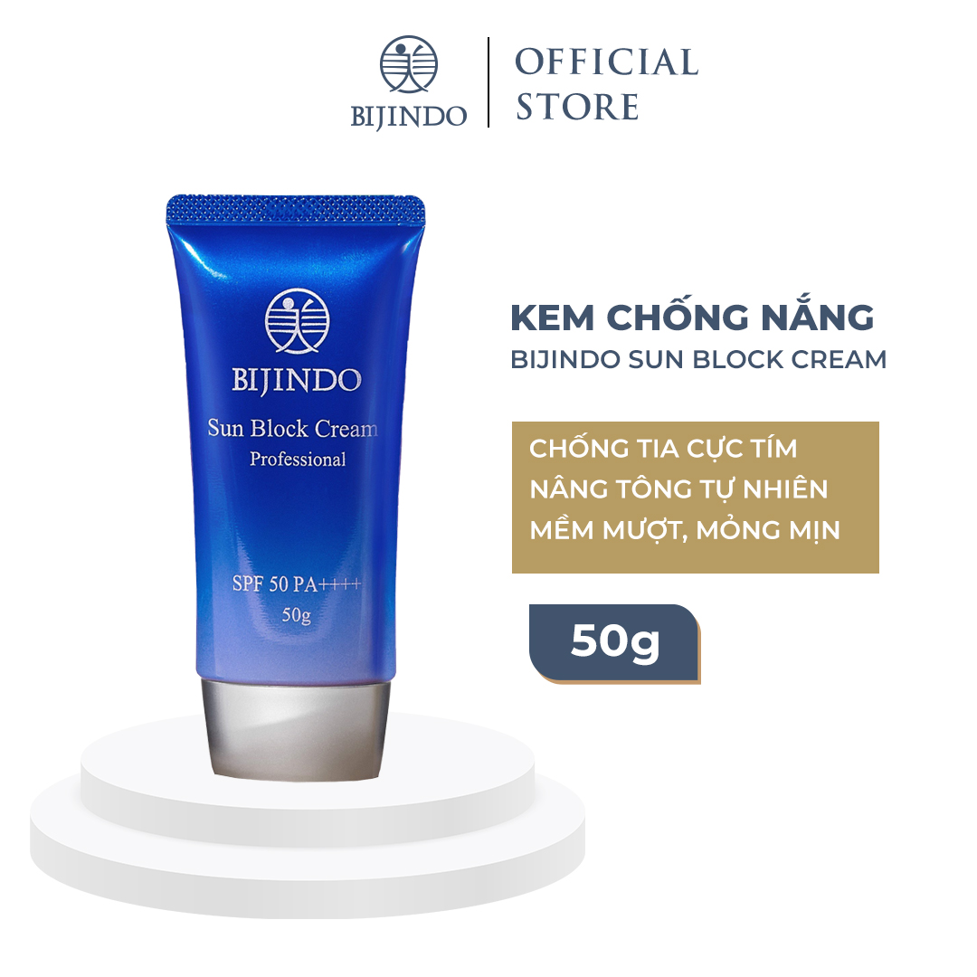 Kem chống nắng BIJINDO Sun Block Cream chính hãng, SPF 50, PA ++