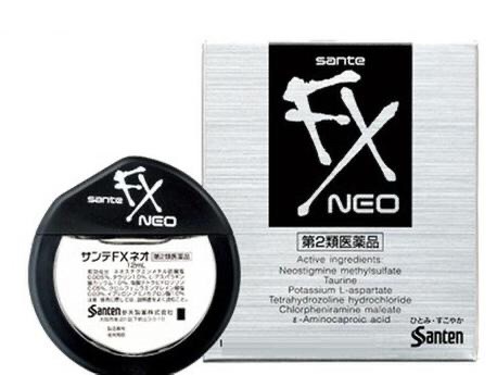 Nước nhỏ mắt nhật bản sante fx neo