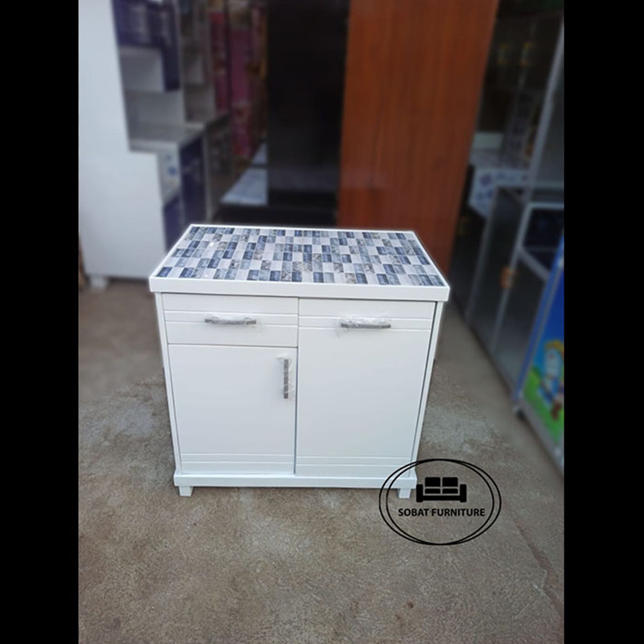 Meja Dapur 2 Pintu Model Kitchen