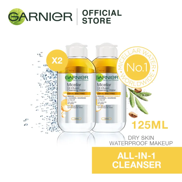 garnier yellow micellar water