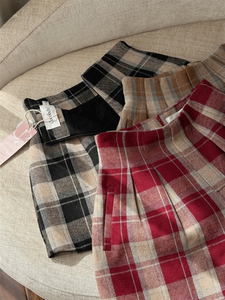 Quần short sọc caro COCOBEBE