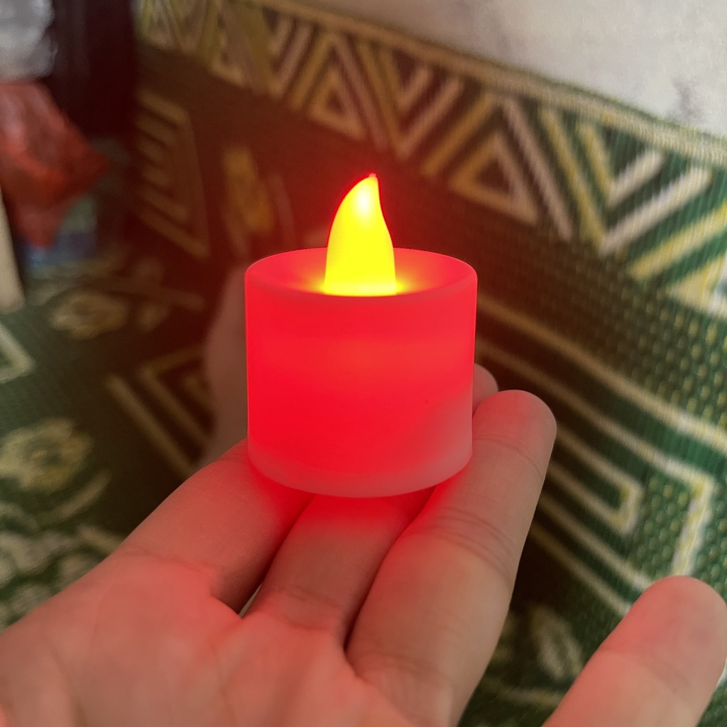 Nến điện tử mini,Nến tealight-nến sinh nhật <Kèm sẵn pin>