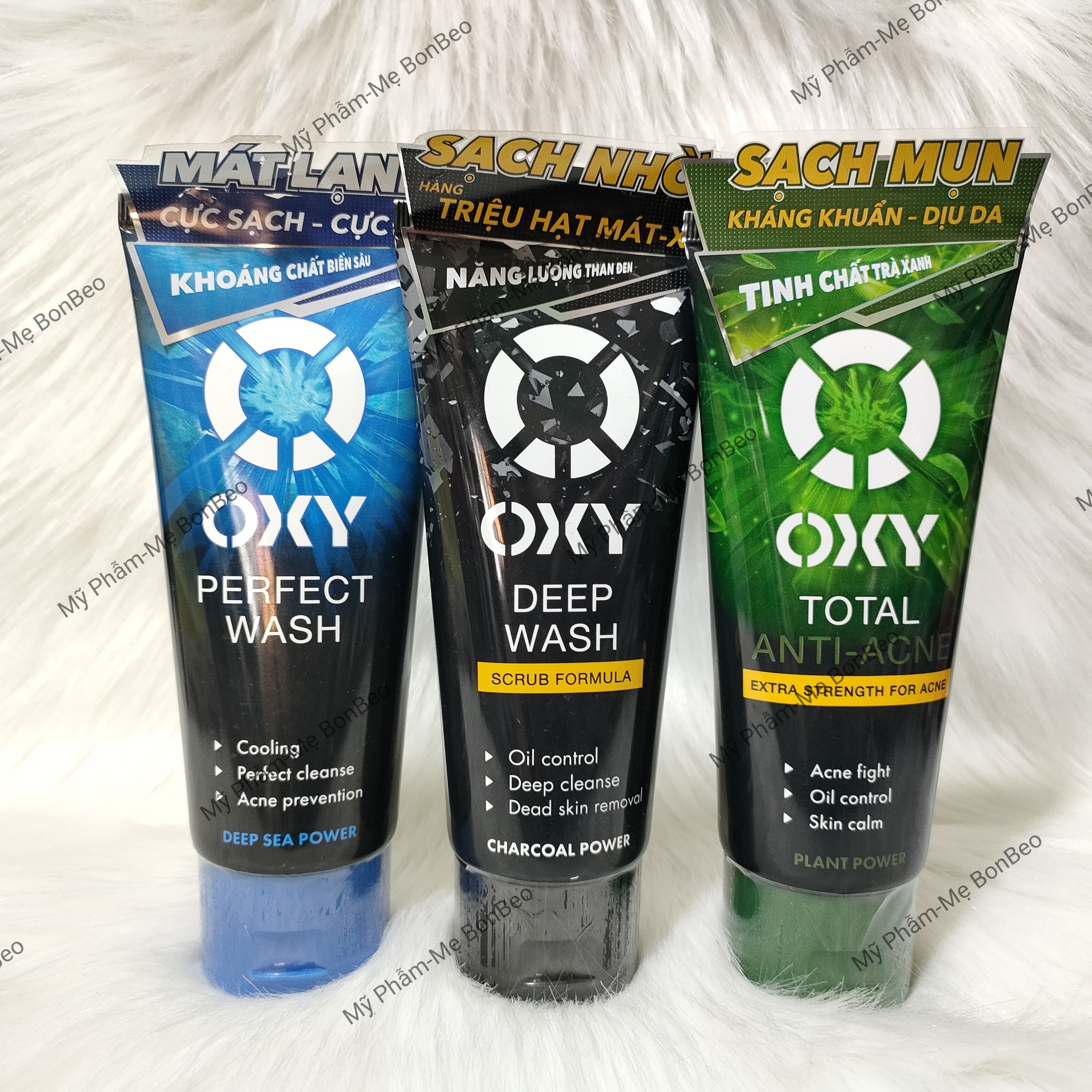 Sữa rửa mặt có hạt sạch sâu- sáng da OXY Deep Wash 100g
