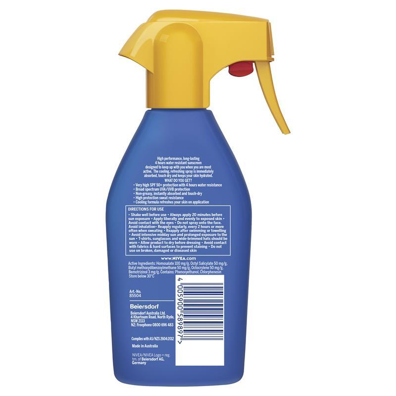 nivea sun ultra sport protect cooling