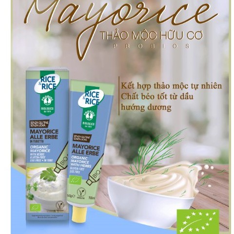 Sốt Mayorice hữu cơ 145g - Probios