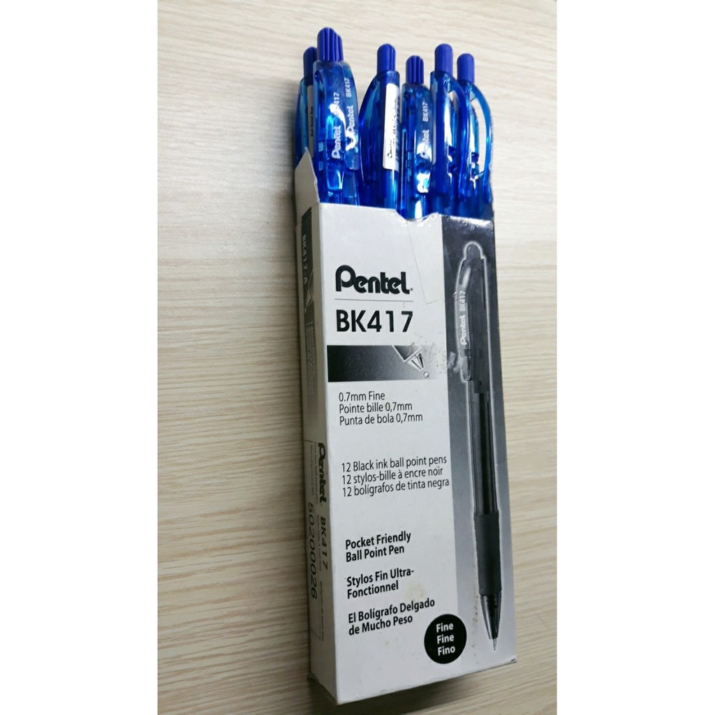 Bút bi pentel bk417 0.7mm