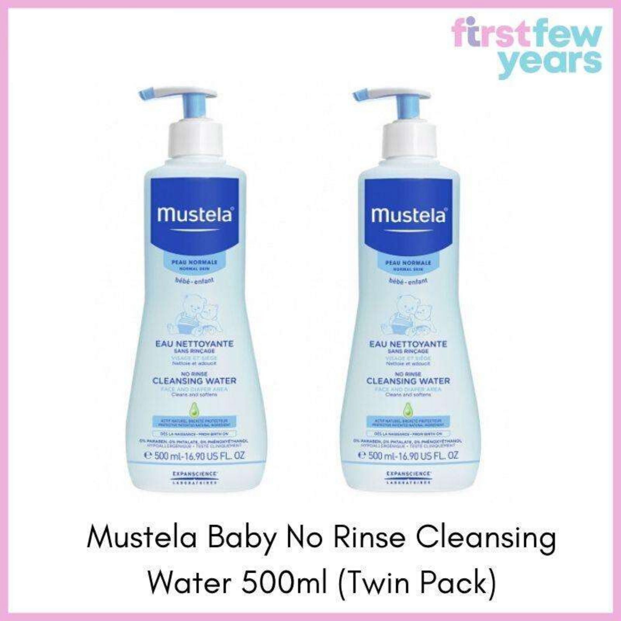 no rinse cleansing water for babies
