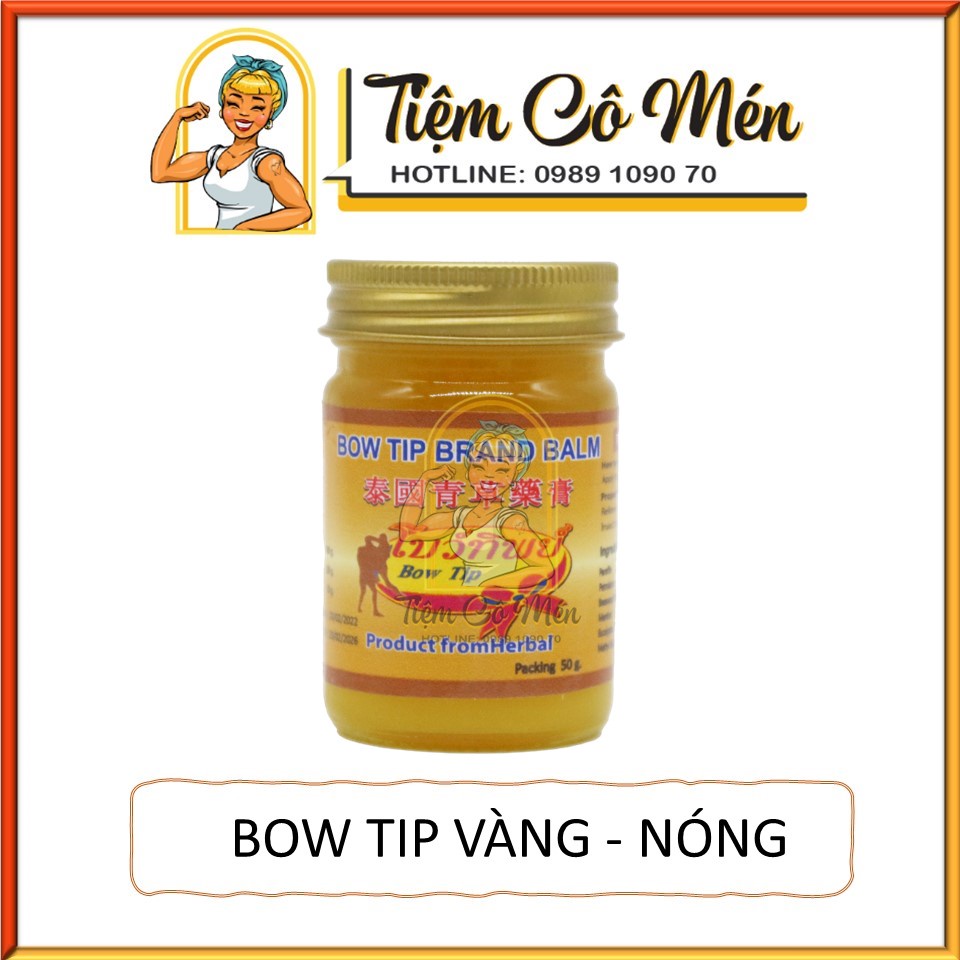 Dầu cù là thảo dược bow tip thái lan - dầu thái lan 50gr